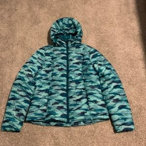 Medium blue Tek Gear slim coat